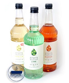 Simply - Natural Coffee Syrups - 1 Ltr